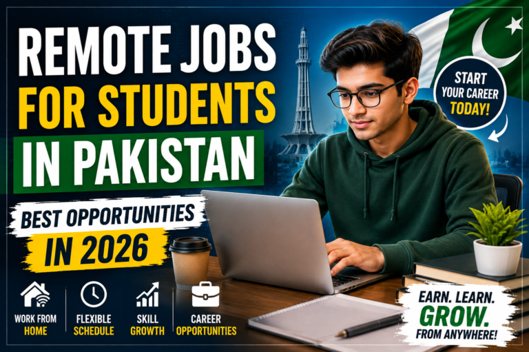 Remote Jobs for Students in Pakistan 2026