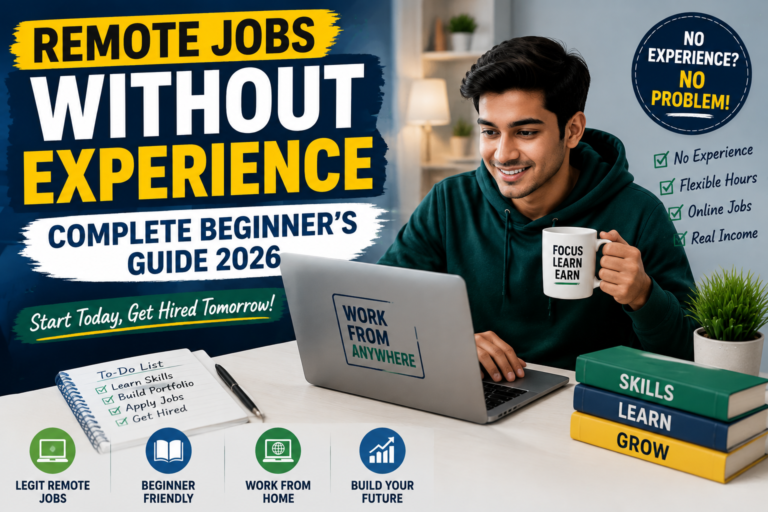 Remote Jobs Without Experience: Beginner Guide 2026
