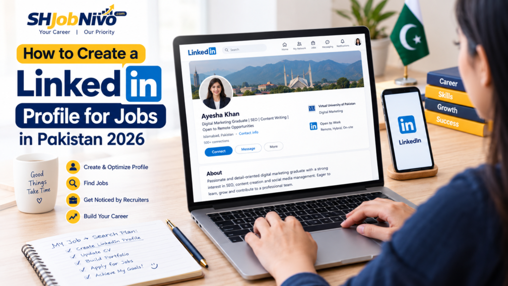 LinkedIn profile for jobs in Pakistan 2026