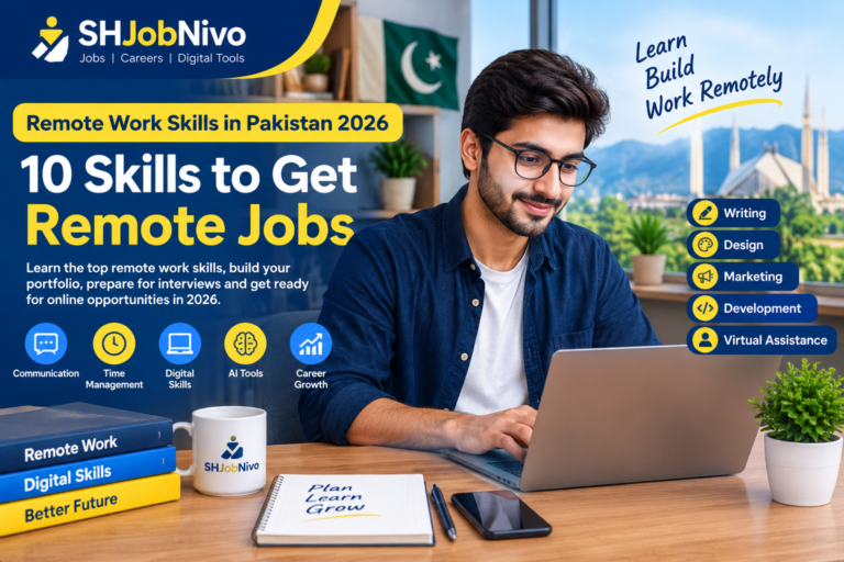 Remote Work Skills in Pakistan 2026: 10 Skills to Get Remote Jobs