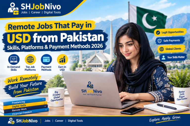 Remote Jobs That Pay in USD from Pakistan: Skills, Platforms & Payment Methods 2026