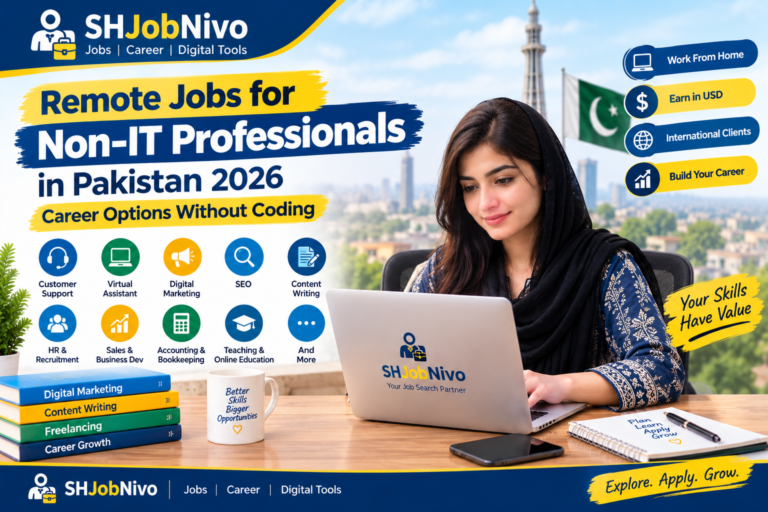 Remote Jobs for Non-IT Professionals in Pakistan 2026: Career Options Without Coding