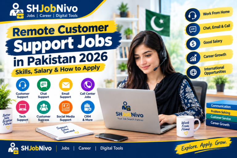 Remote Customer Support Jobs in Pakistan 2026: Skills, Salary & How to Apply