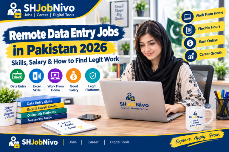 Remote Data Entry Jobs in Pakistan 2026: Skills & Salary
